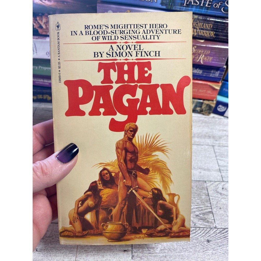 The Pagan by Simon Finch Bantam Book Paperback Novel 1979 Bantam 1st Print